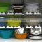 2 Tier Expandable Adjustable Under Sink Shelf Storage Shelves Kitchen Organizer