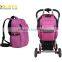 Deluxe fashion multi-functional diaper bag for stroller