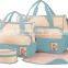 Wholesale Durable 5pc Set Baby Diaper Bag with Polyester