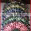 handmande rose pattern lace fan