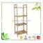 Corner Storage Furniture Natural Bamboo Bread Shelf