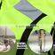 hi visibility sport vest soft fabric for night running