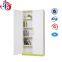 Double door metal wardrobe godrej almirah design display cabinets