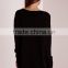 Custom Made Women Cashmere Jumper With Round Neck Longline Oversized Long Sleeve Pullover Sweater For Ladies