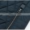 New Design Men Business&Leisure Wearing Stand Collar Simple Quilted Padding Jacket