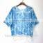 china shantou supplier digital print sweater with lace hem
