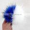 Myfur Cusomized Size Multi Color Available Raccoon Fur Pom Poms For Beanie Hat