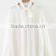 Runwaylover EY2356B Hot Sale 2017 Ladies Elegant Stand Collar Loose Blouse