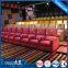 Modern luxury cinema sofa,power leather theme hall cinema sofa