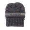 Autumn and winter hat Ms. miscellaneous color knitted wool hat outdoor warm hat cap