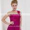 EM9017 Casual one shoulder slim Elegant bridesmaid dress | gentle lady formal dress