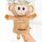 Plush Animal Hand Puppet Baby Educational Toys Kids Unstuffed Toys