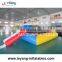 5m Customized Inflatable Air Sealed Bouncer Trampoline Combo Used On Water