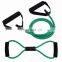 Yoga 8 Shape Pull Rope Tube Pilates Resistance Band Sport Fitness Gym Rally Tool