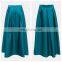 T-SK511 100% Polyester Satin High Waist Casual Long Skirts Women