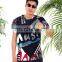 OEM Pattern Full Screen Printed Service men t shirt cheap mans t shirt