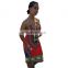 Women Traditional African Dashiki Cocktail Party Summer Evening Short Midi Dress Dashiki print cotton