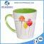 Sublimation Inner Handle Color 12ozCone Mug