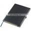 hot sale PU leather cover notebook with elastic tape and bookmark band NOTEBO912