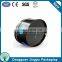  China sales the empty round metal black candle tin