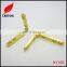 L shape gold box hinge