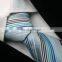 Nice quality colorful striped tie for boys