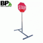 perforated square sign post for pet waste station with low price