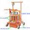 QTJ4-40 paving block making machine automatic cement hollow interlocking bricks machine