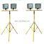 portable tripod lifting mast for military camp for lighting