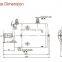 12v 1.4kw hydraulic Winch/bidirectional dc motor