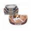 High Quality Durable Using Bolster Fleece Felt Dog Bed