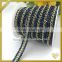 Royal blue crystal chains heat transfer rhinestone banding trim for garment FHRS-038