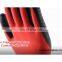 13 Gauge Red Polyester Mechanics Latex Dip Gloves For Gardening