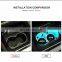 2Pcs LED car accessories atmosphere water coaster light For JEEP Grand Cherokee Commander Renegade Wrangler Compass Patriot
