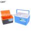 portable modern travel plastic hiking cans sample custom logo outdoor cooler box wooden lid