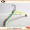high quality colorful thin plastic hanger for skirt