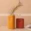 Nordic Morandi color line sculpture vase floor table top vase decoration