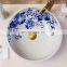 Blue And White Ceramic artistic hand wash sink basin