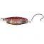 Hot selling 3g hard bait metal spoon fishing lure noise rotating sequins fishing lure