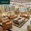 New Design living room furniture leather sofas antique classic sofa set