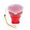 Economic Custom Design Collapsible Hot Water Bottle Silicone