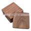 Japanese cup pad dining table Insulation pad black walnut wood cup pad customization