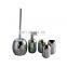 Stainless steel Acrylic soap lotion Dispenser bathroom accessories set