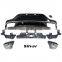 REAR DIFFUSER for mercedes C253 glc43 coupe AMG