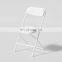 Cheap price wholesale outdoor furniture picnic wedding bbq picnic dining foldable plastic white folding chair