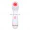 korean waterproof smart electric touch beauty vibrating mini multifunctional silicone deep pore facial mask cleansing brush