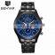 BENYAR BY 5122M Fashion Brand Watch Waterproof Quartz Chronograph Watch Men Military Sports Watches Man Clock