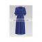 Hot Sale Blue checked yarn-dyed poplin 100% Cotton  for shirt