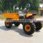 Dumper truck volume capacity ZY100, agricultural plam harvesting machines mini dumper