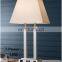 NEW hot selling Modern style table lamp with sliver finish zhongshan lighting factory